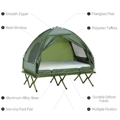 ⏳NOW ON: 50% OFF Sale!🔥-Foldable Camping Cot