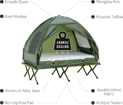 ⏳NOW ON: 50% OFF Sale!🔥-Foldable Camping Cot