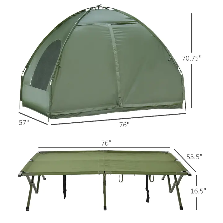 ⏳NOW ON: 50% OFF Sale!🔥-Foldable Camping Cot