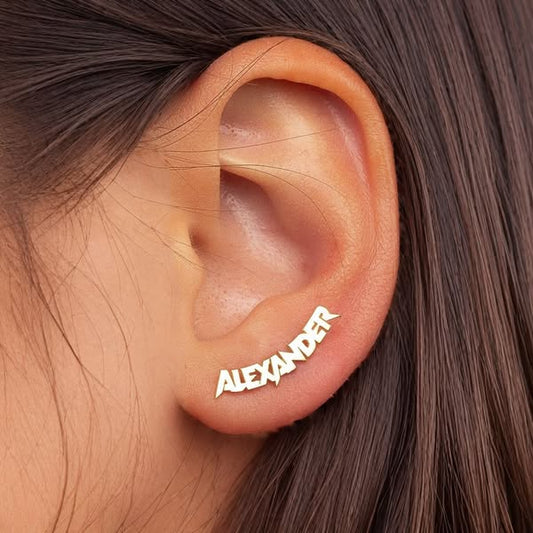 Name Earrings