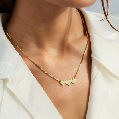 One-piece Heart Name Necklace