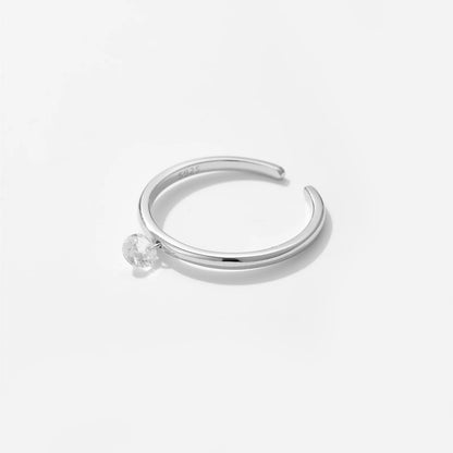 Circle Diamond Ring