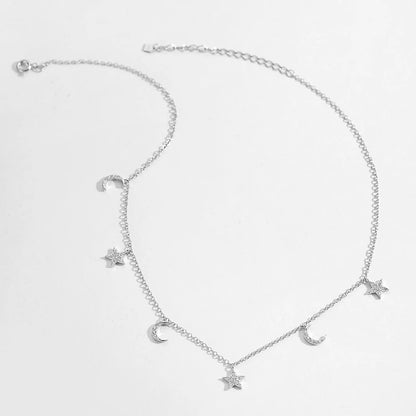Star Moon Necklace