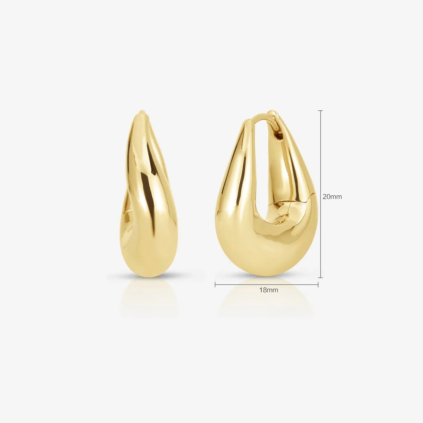 Drop Stud Earrings