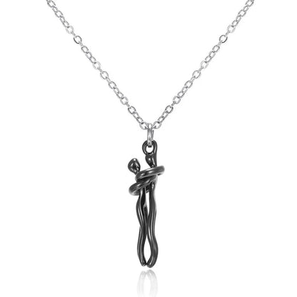 Infinity Hugging Necklace