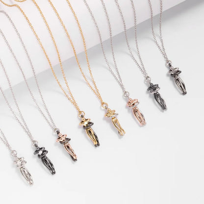 Infinity Hugging Necklace