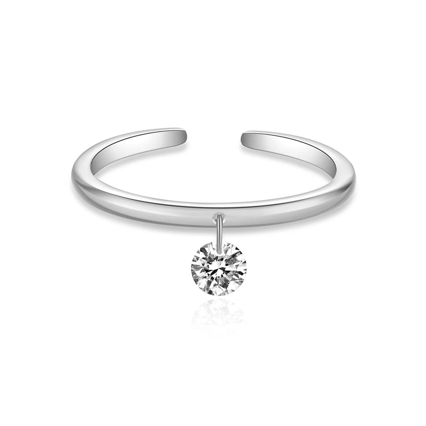 Circle Diamond Ring